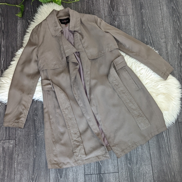 BANANA REPUBLIC - Soft Trench Coat - Picture 2 of 14